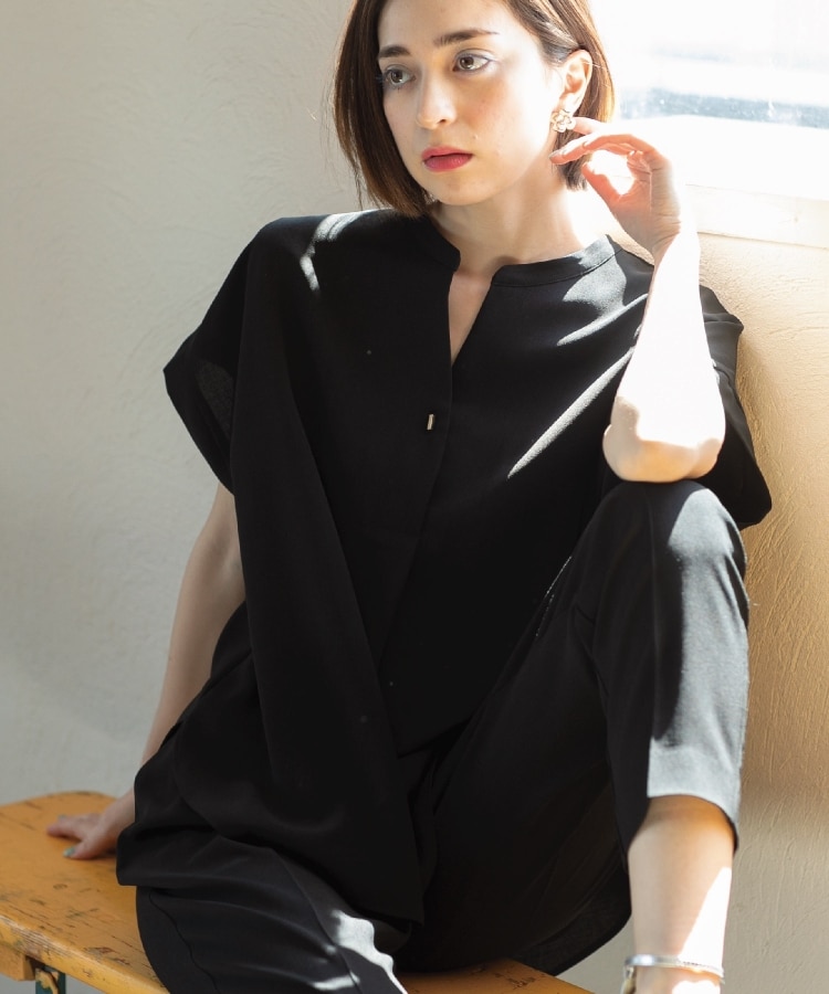 ≪7color/SS-LLsize≫ スキッパーブラウス/セットアップ対応【防 ≪7color/SS-LLsize≫ スキッパーブラウス/セットアップ対応【防