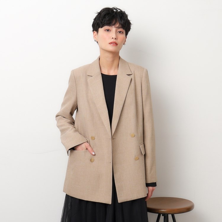 ≪ヒルナンデス!で紹介≫ S-LLsize/ダブルテーラードジャケット ≪ヒルナンデス!で紹介≫ S-LLsize/ダブルテーラードジャケット