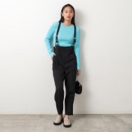 サスペンダー付きカーゴパンツ（カーゴパンツ）｜PUAL CE CIN