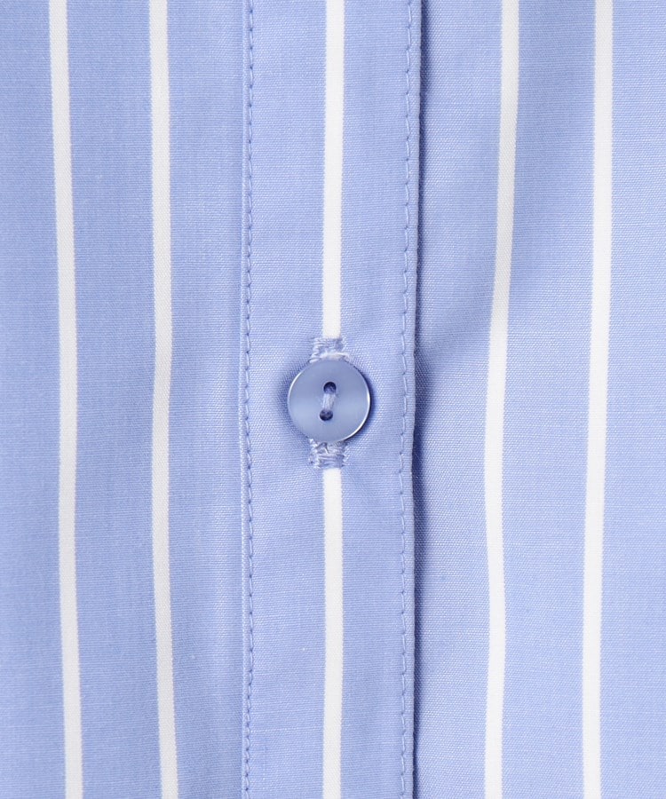 オペークドットクリップ(OPAQUE.CLIP)の袖口プリーツシャツ【洗濯機洗い可】12