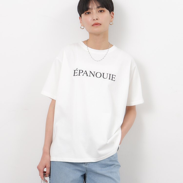 オペークドットクリップ(OPAQUE.CLIP)のコンパクトロゴプリントTシャツ Ｔシャツ