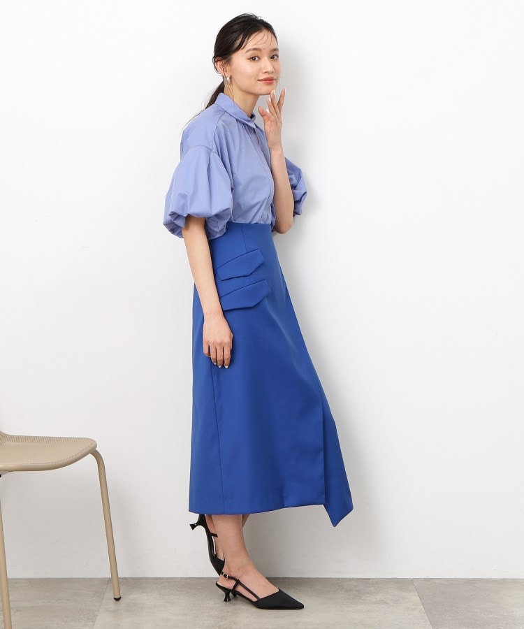 大草直子さんコラボ】アシンメトリースカート(マキシ・ロング 大草直子さんコラボ】アシンメトリースカート(マキシ・ロング