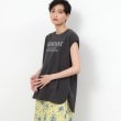 オペークドットクリップ(OPAQUE.CLIP)のUV フレンチスリーブロゴTシャツ【洗濯機洗い可】5