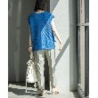 オペークドットクリップ(OPAQUE.CLIP)のセットアップ対応 前後差ヘムテーパードパンツ　ストレッチリネンライク【UVケア/洗濯機洗い可】4