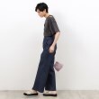 オペークドットクリップ(OPAQUE.CLIP)のストレッチデニムワイドパンツ【洗濯機洗い可】3