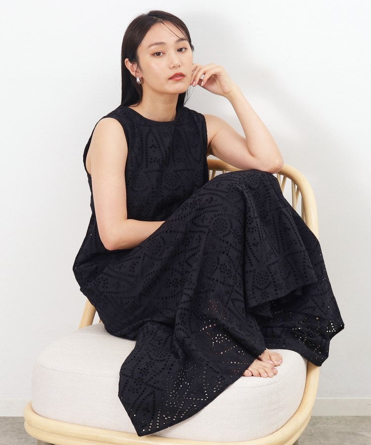 ≪made in INDIA≫カットワークレースワンピース【洗える ≪made in INDIA≫カットワークレースワンピース【洗える