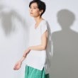 オペークドットクリップ(OPAQUE.CLIP)の≪5color/S-LLsize≫ドライタッチガーターVネックフレンチニット【UVケア/抗ピル/洗濯機洗い可】34
