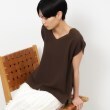 オペークドットクリップ(OPAQUE.CLIP)の≪5color/S-LLsize≫ドライタッチガーターVネックフレンチニット【UVケア/抗ピル/洗濯機洗い可】49