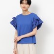 オペークドットクリップ(OPAQUE.CLIP)の《美人百花掲載》フリルドッキングスリーブカットソー【洗濯機洗い可】34