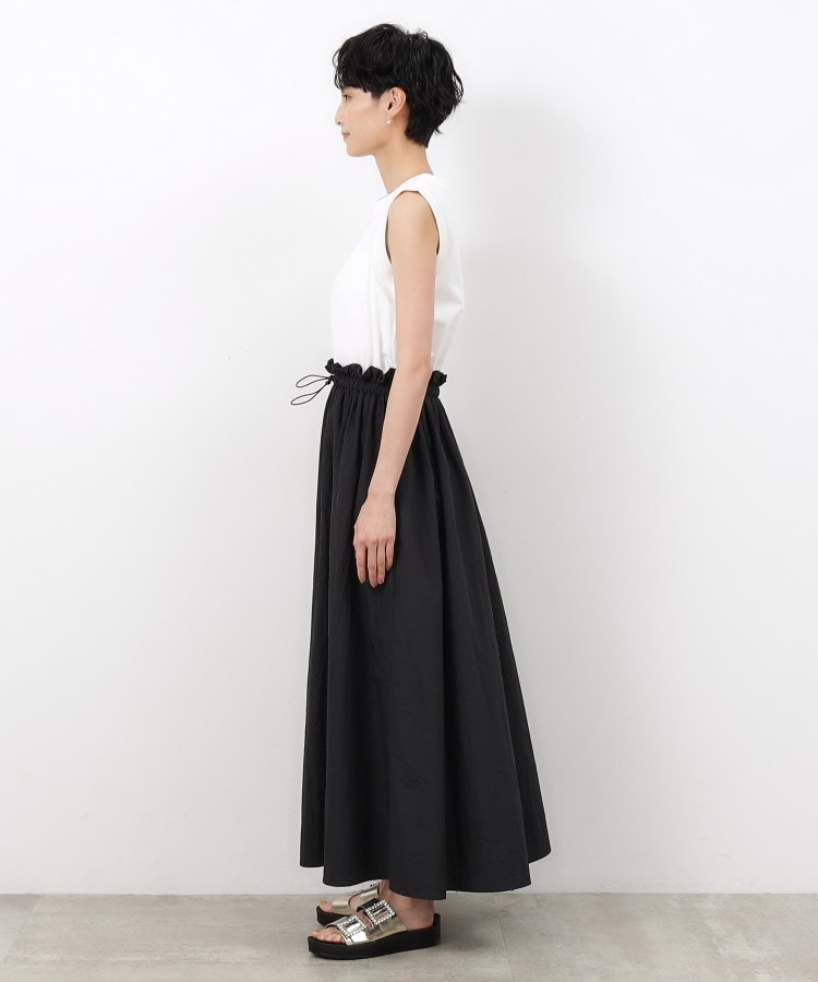 美人百花掲載》カットソー×ナイロンドロスト ドッキング 美人百花掲載》カットソー×ナイロンドロスト ドッキング