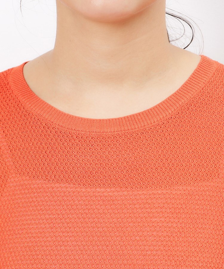オペークドットクリップ(OPAQUE.CLIP)の《5color/S-LLsize》メッシュ編みリラクシーニット【洗濯機洗い可／抗ピル】54