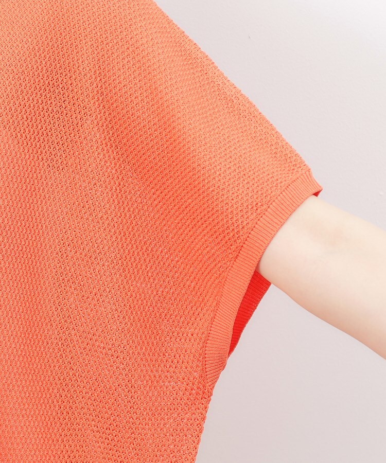 オペークドットクリップ(OPAQUE.CLIP)の《5color/S-LLsize》メッシュ編みリラクシーニット【洗濯機洗い可／抗ピル】55