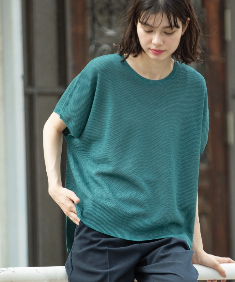 5color/S-LLsize》メッシュ編みリラクシーニット【洗濯機洗い可 5color/S-LLsize》メッシュ編みリラクシーニット【洗濯機洗い可
