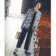 オペークドットクリップ(OPAQUE.CLIP)の《通勤・セレモニー対応》コットンツイードミドルジャケット3