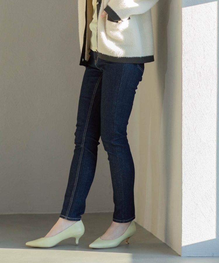 SS-LLsize》ライクラストレッチスキニーデニムパンツ【洗濯機 SS-LLsize》ライクラストレッチスキニーデニムパンツ【洗濯機