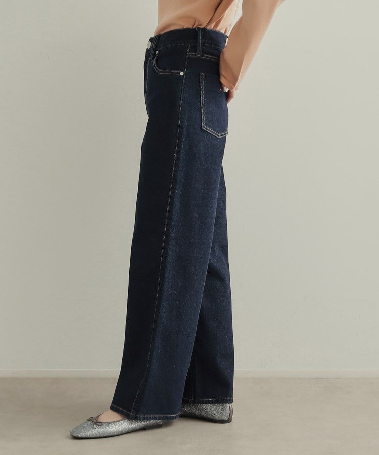 SS-LLsize》ストレッチバギーデニム【洗濯機洗い可】(デニム SS-LLsize》ストレッチバギーデニム【洗濯機洗い可】(デニム