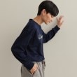 オペークドットクリップ(OPAQUE.CLIP)の刺繍ロゴトップス【洗濯機洗い可】5