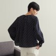 オペークドットクリップ(OPAQUE.CLIP)のタックジョーゼットブラウス【洗濯機洗い可】5