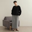 オペークドットクリップ(OPAQUE.CLIP)のストレッチイージーナロースカート【洗濯機洗い可】11