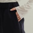 オペークドットクリップ(OPAQUE.CLIP)の《SS-LLsize》美脚ストレッチイージーテーパードパンツ【洗濯機洗い可】32