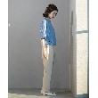 オペークドットクリップ(OPAQUE.CLIP)の《SS-LLsize》美脚ストレッチイージーテーパードパンツ【洗濯機洗い可】9