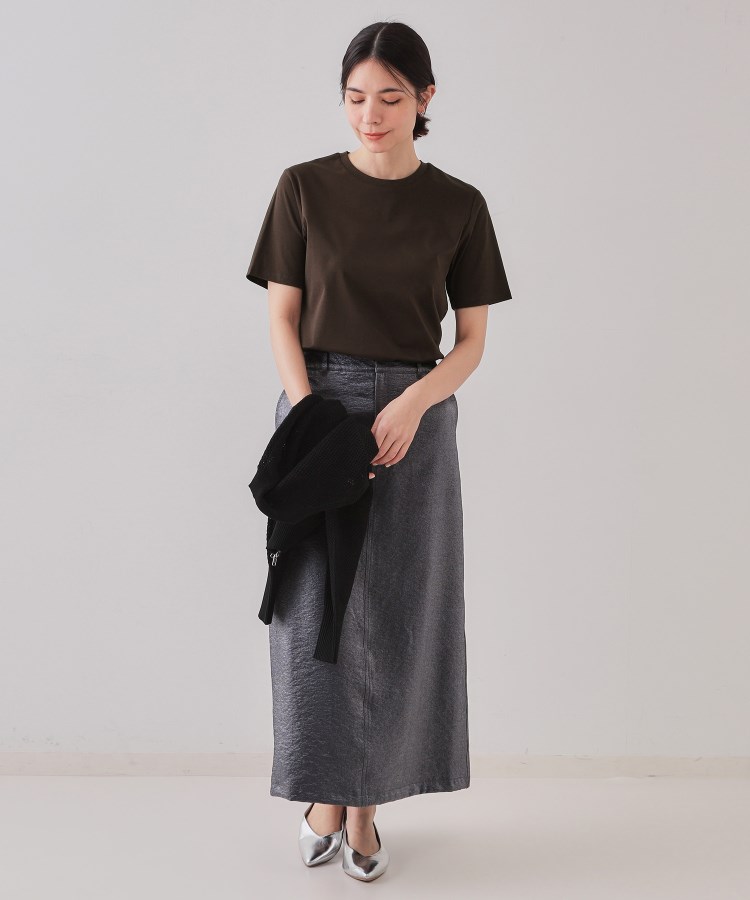 オペークドットクリップ(OPAQUE.CLIP)の《5色展開/SS-LLサイズ》ベーシックTシャツ【UV/接触冷感/洗濯機洗い可】40