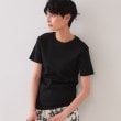 オペークドットクリップ(OPAQUE.CLIP)のフライスベーシックTシャツ【洗濯機洗い可】1