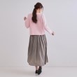 オペークドットクリップ(OPAQUE.CLIP)のシアーヴィンテージイージーフレアスカート【洗濯機洗い可】32