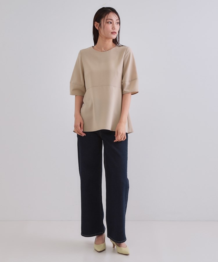 6color》ストレッチペプラムブラウス/セットアップ対応【洗濯機 6color》ストレッチペプラムブラウス/セットアップ対応【洗濯機