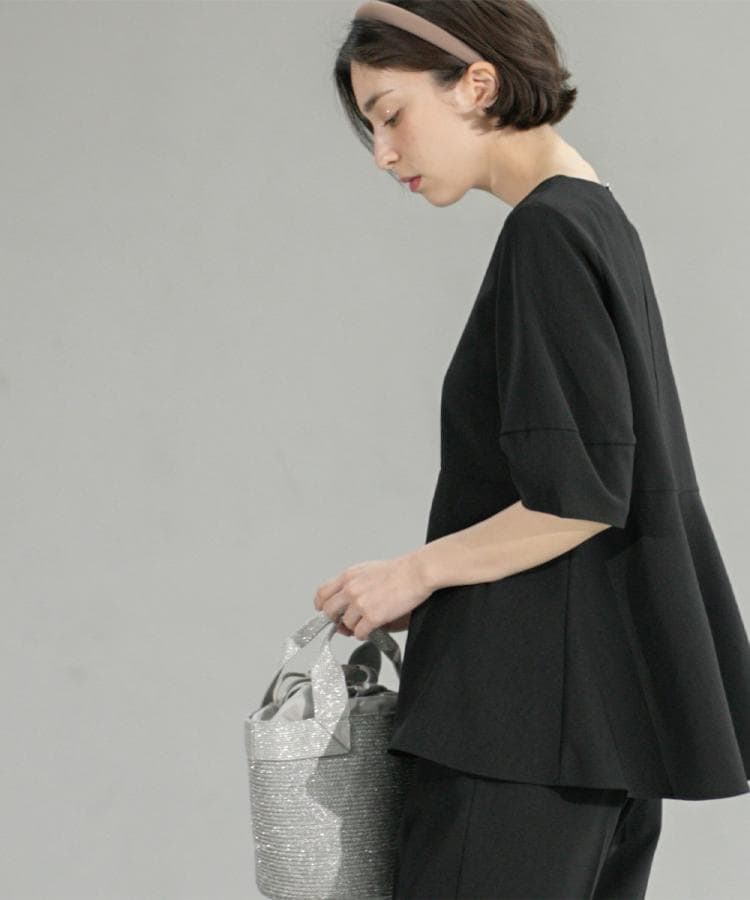 6color》ストレッチペプラムブラウス/セットアップ対応【洗濯機 6color》ストレッチペプラムブラウス/セットアップ対応【洗濯機