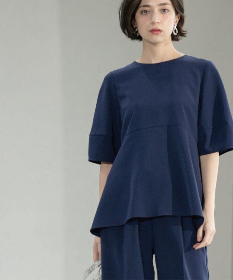 6color》ストレッチペプラムブラウス/セットアップ対応【洗濯機 6color》ストレッチペプラムブラウス/セットアップ対応【洗濯機