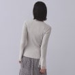 オペークドットクリップ(OPAQUE.CLIP)のフレアスリーブリブニット【洗濯機洗い可】15
