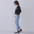オペークドットクリップ(OPAQUE.CLIP)の《美人百花掲載》配色ラインカーディガン/アンサンブル対応【洗濯機洗い可】11
