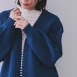 オペークドットクリップ(OPAQUE.CLIP)のパール調ボタン付ニットカーディガン【洗濯機洗い可】18