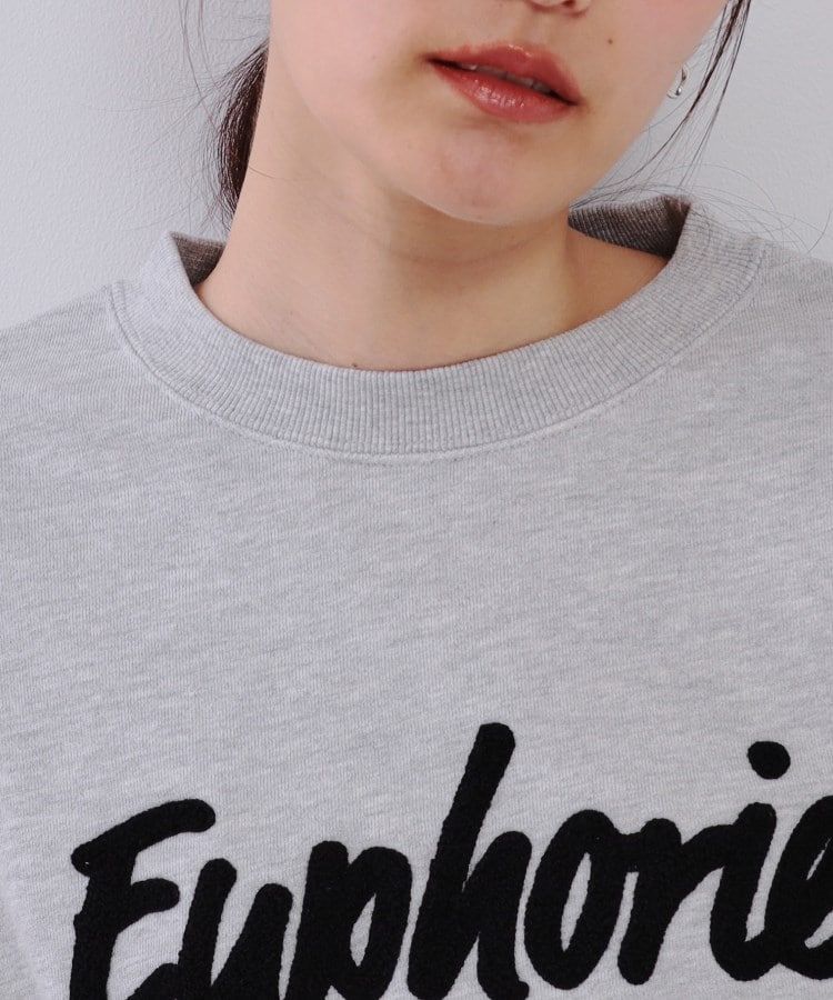 オペークドットクリップ(OPAQUE.CLIP)の刺繍ロゴスウェット【洗濯機洗い可】16