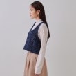 オペークドットクリップ(OPAQUE.CLIP)のスパンコールニットビスチェ【洗濯機洗い可】14