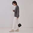 オペークドットクリップ(OPAQUE.CLIP)のフォトプリントロングTシャツ【洗濯機洗い可】11