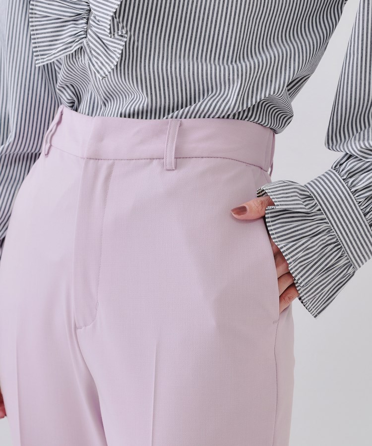 オペークドットクリップ(OPAQUE.CLIP)の美脚ストレッチテーパードパンツ【洗濯機洗い可】44