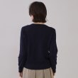 オペークドットクリップ(OPAQUE.CLIP)のフラワーモチーフニット【洗濯機洗い可】15