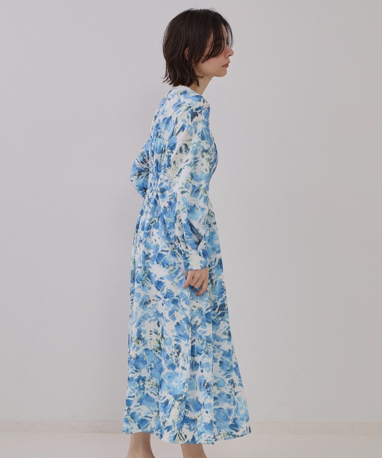 フロントあき楊柳タイ付ワンピース｜KarLParkLane Style ONLINE SHOP