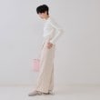 オペークドットクリップ(OPAQUE.CLIP)のワイドリブポロニット【洗濯機洗い可】3