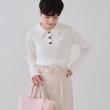 オペークドットクリップ(OPAQUE.CLIP)のワイドリブポロニット【洗濯機洗い可】 ホワイト(001)