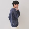 オペークドットクリップ(OPAQUE.CLIP)のフワラー柄シアーメッシュニット【洗濯機洗い可】9