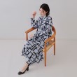 オペークドットクリップ(OPAQUE.CLIP)のジオメトリックプリントワンピース11
