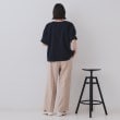 オペークドットクリップ(OPAQUE.CLIP)のタックボリュームスリーブブラウス【洗濯機洗い可】11