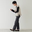 オペークドットクリップ(OPAQUE.CLIP)のフェザーヤーンニットベスト【洗濯機洗い可】7