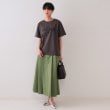 オペークドットクリップ(OPAQUE.CLIP)のフロッキーロゴTシャツ【洗濯機洗い可】12