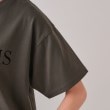 オペークドットクリップ(OPAQUE.CLIP)のフロッキーロゴTシャツ【洗濯機洗い可】18