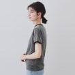 オペークドットクリップ(OPAQUE.CLIP)のベロアTシャツ【洗濯機洗い可】10