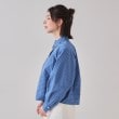 オペークドットクリップ(OPAQUE.CLIP)の《andGIRL掲載》ストライプフォルムシャツ【洗濯機洗い可】14